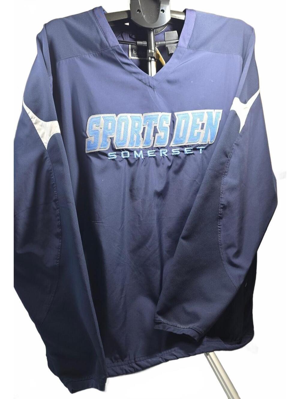Holloway Sports Den Somerset Navy Blue Pullover Jacket XL